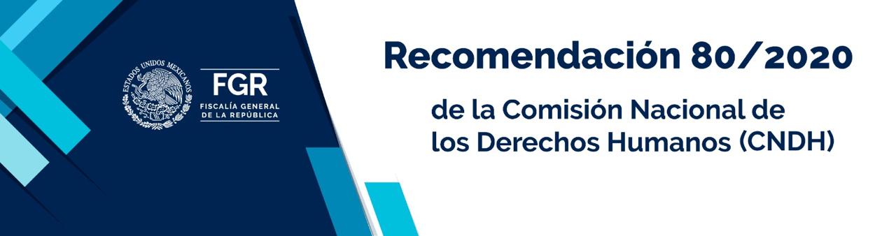 Ir a Recomendacion 80/2020 CNDH